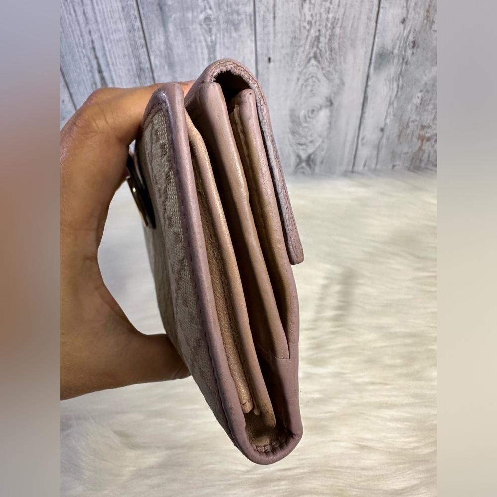 GUCCI heart plate long wallet - Picture 6 of 14